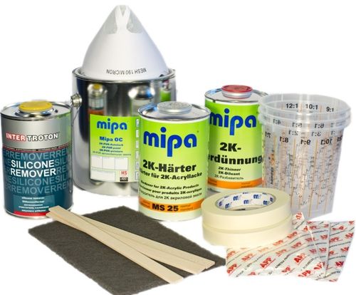 Car paint package L-size Mipa 5L