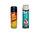 Spray paint package for metallic colors, 3 bottles