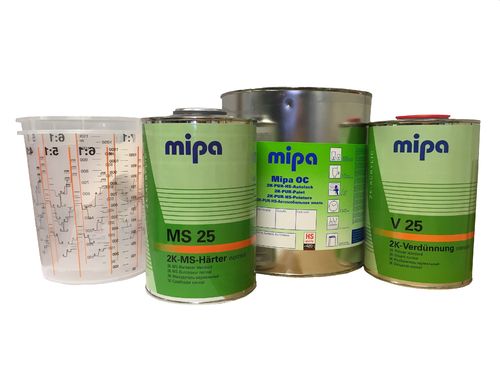Car paint package M-size Mipa 3.5L