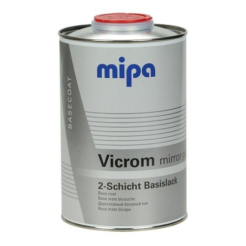 Mipa Vicrom Mirror Glaze Chrome Paint - Great Shiny Chrome-like Surface for Your Car 1L